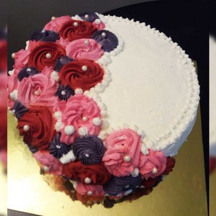 Torta Bizcocho Lúcuma