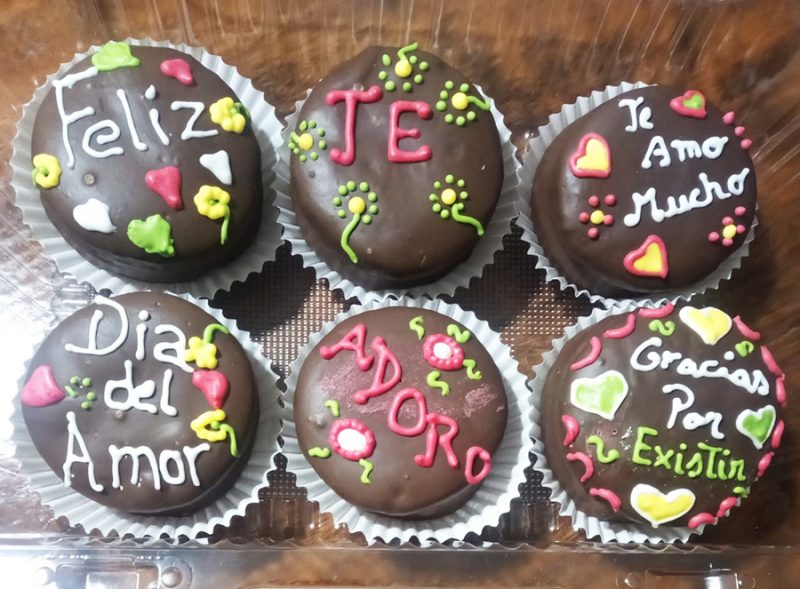 Caja 6 Alfajores Dia del Amor