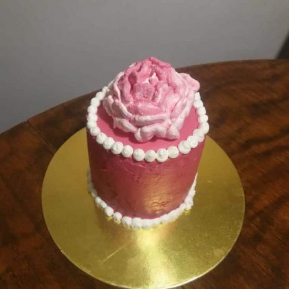 Torta Chocolate de Crema de Frambuesa para 2 Personas