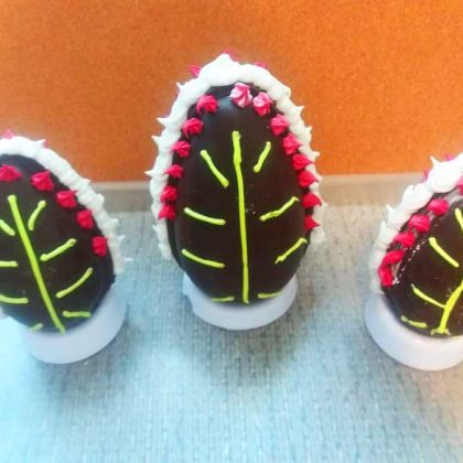 Huevo de Chocolate Decorado