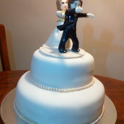 Torta de Panqueque de Matrimonio