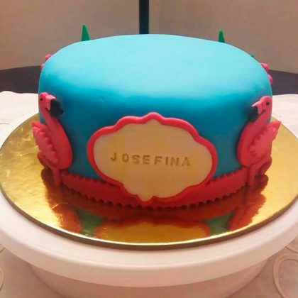 Torta Bizcocho Crema Frambuesa