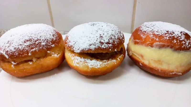 Berlines Rellenos de Crema Pastelera, Manjar o Mermelada - Imagen 4