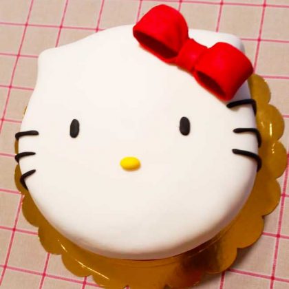 Torta Panqueque Hello Kitty
