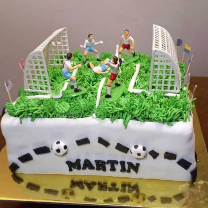 Torta de Bizcocho Chocolate Manjar y Nuez