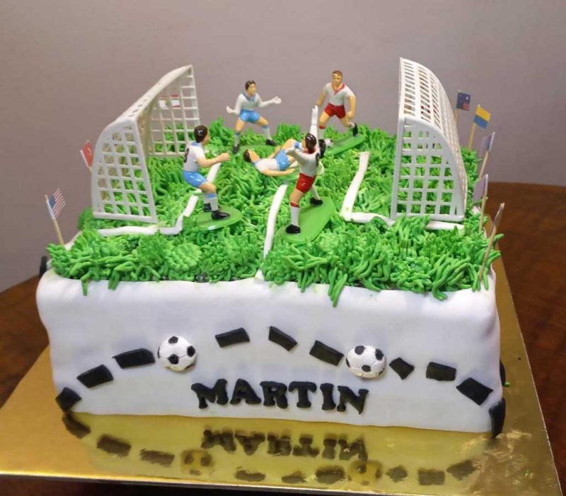 Torta de Bizcocho Chocolate Manjar y Nuez