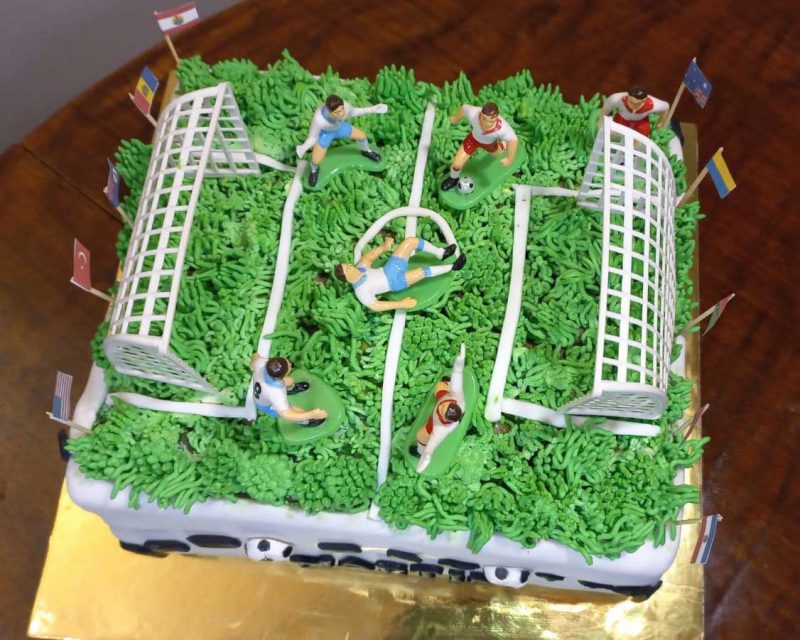 Torta de Bizcocho Chocolate Manjar y Nuez - Imagen 2