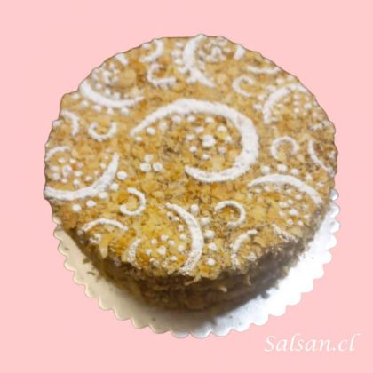 Torta de Cumpleaños de Hojas