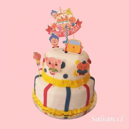 Torta Payaso Plim Plim Dos Pisos