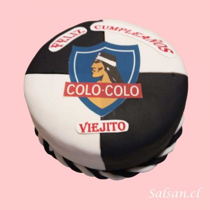 Torta de Cumpleaños Colo Colo Futbol