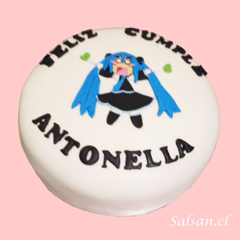 Torta de Cumpleaños Miku
