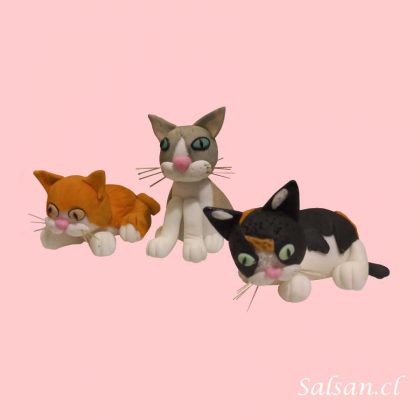 Figura Tres Gatitos