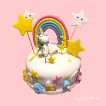 Torta de Cumpleaños Unicornio 2
