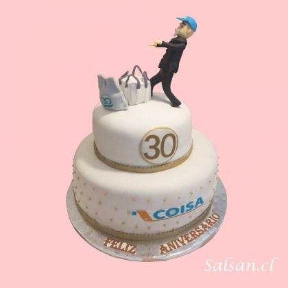 Torta Empresa Coisa 30 Años