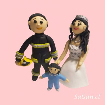 Figura Matrimonio Bombero
