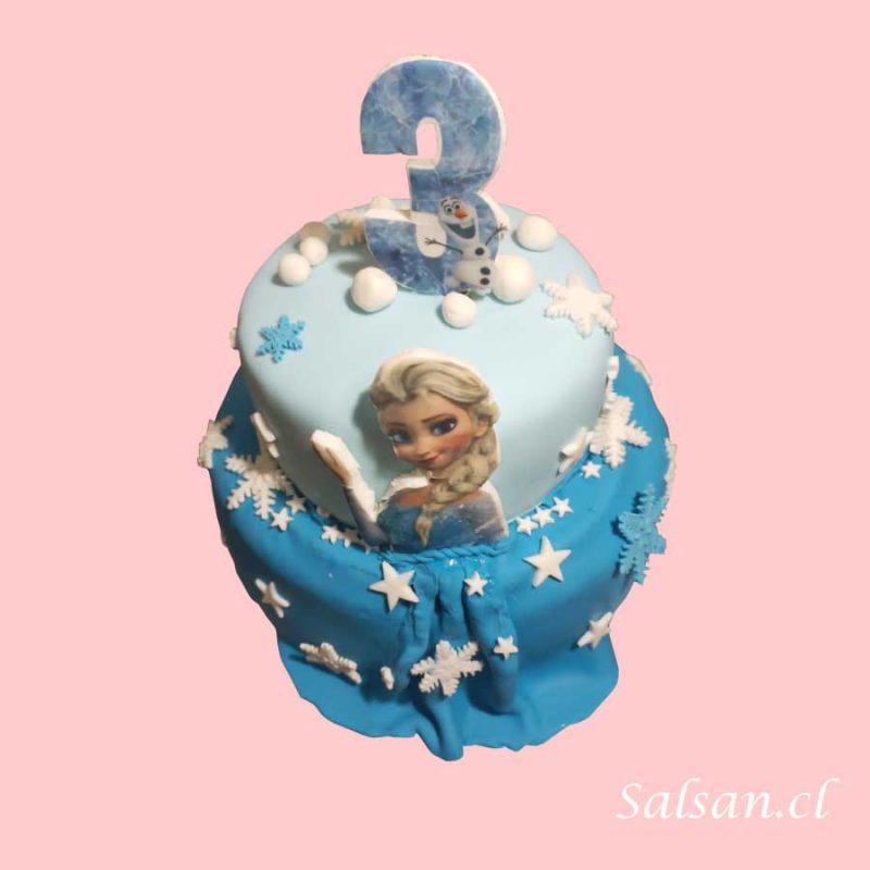 Torta cumpleaños frozen