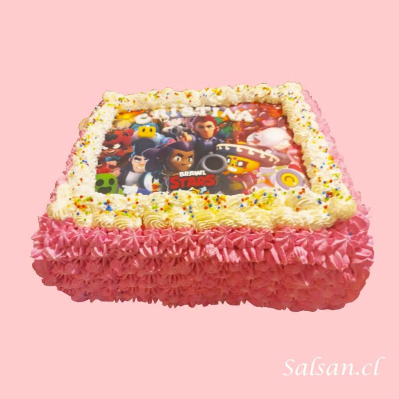 Torta cumpleaños brawl stars