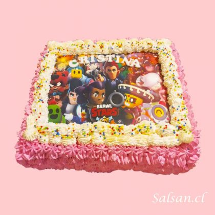 Torta cumpleaños brawl stars