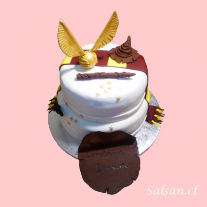 Torta cumpleaños harry potter