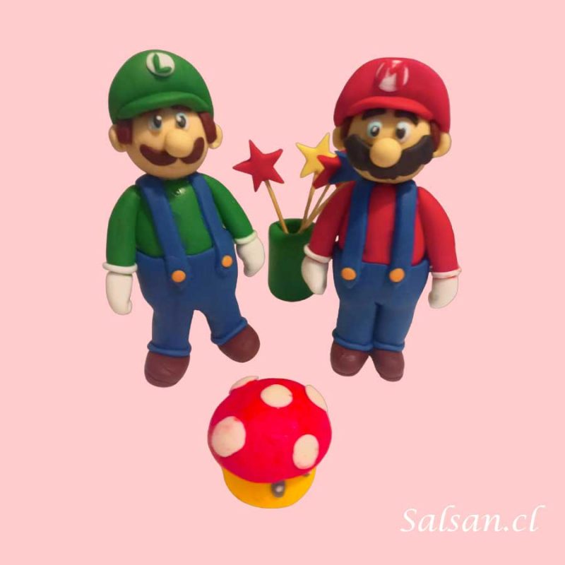 Figuras mario bross luiggi