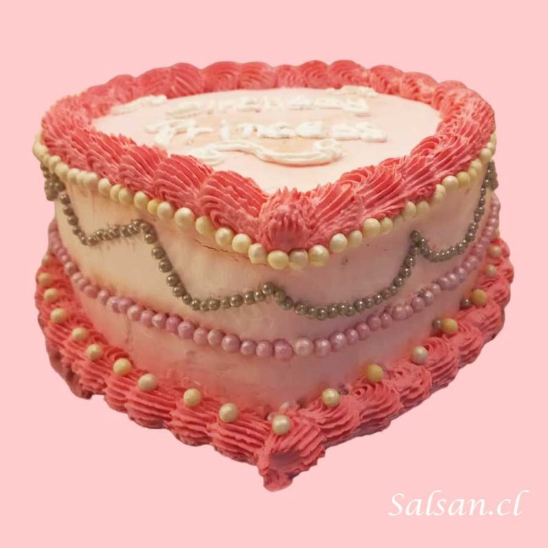 tortas de cumpleaños corazon velvet red