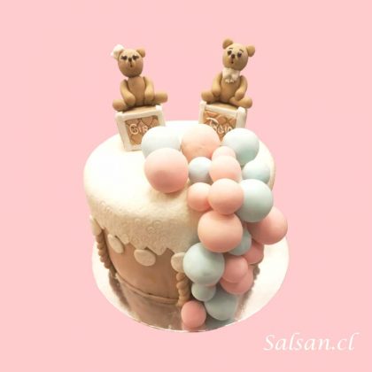 Torta baby shower osos