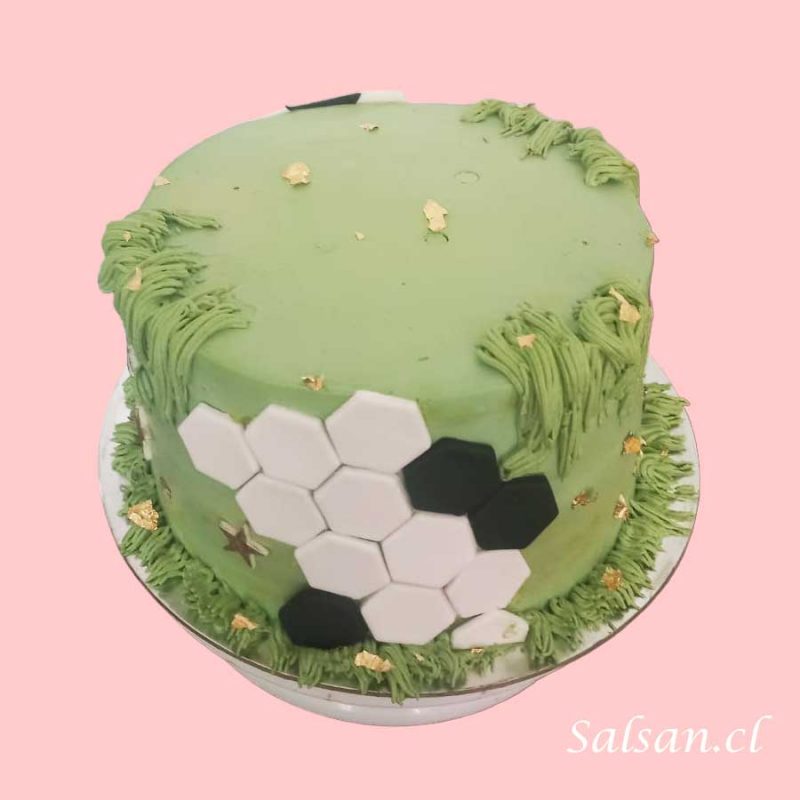 Torta cumpleaños futbol