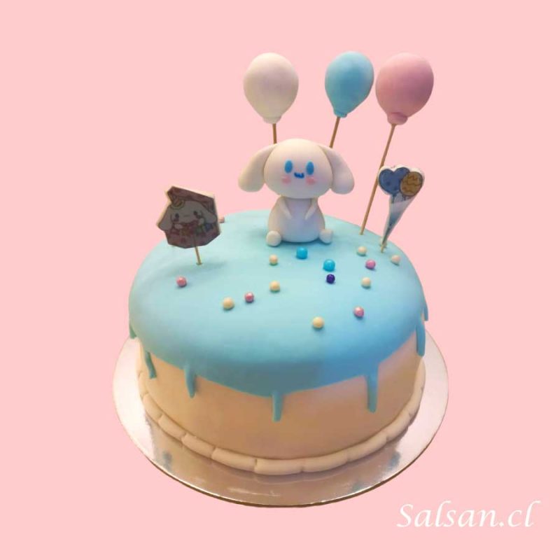 Torta cumpleaños conejito