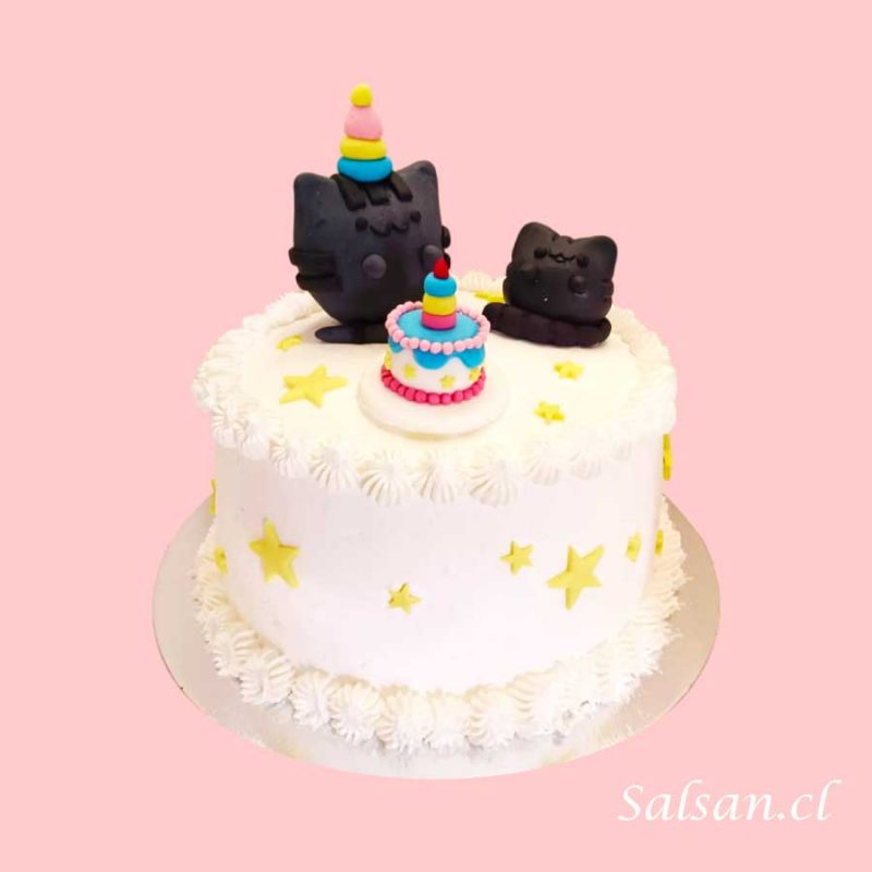 Torta cumpleaños pusheen