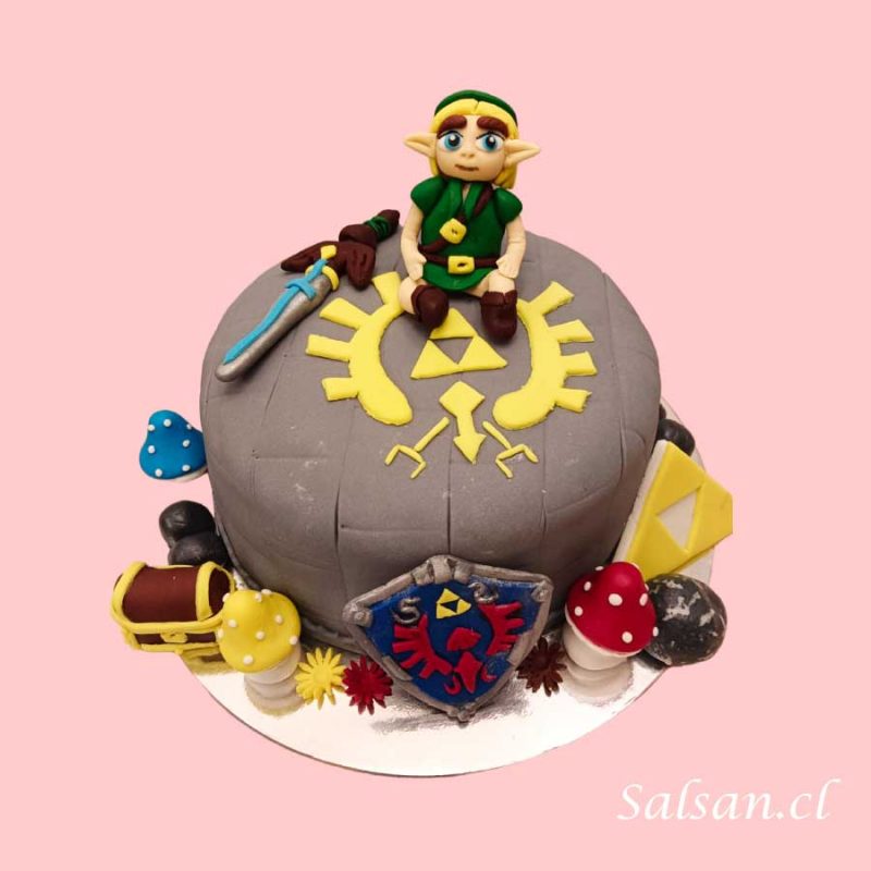 Torta cumpleaños zelda
