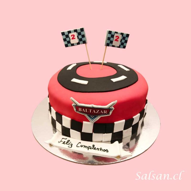 Torta cumpleaños car