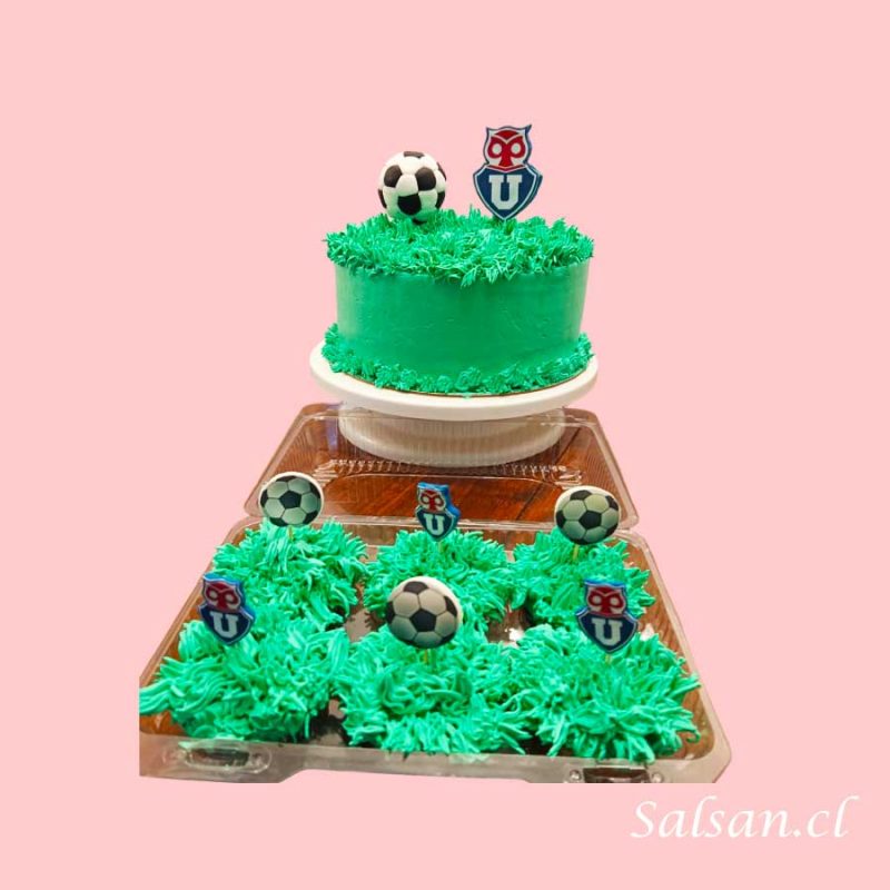 Torta cumpleaños futbol universidad de chile