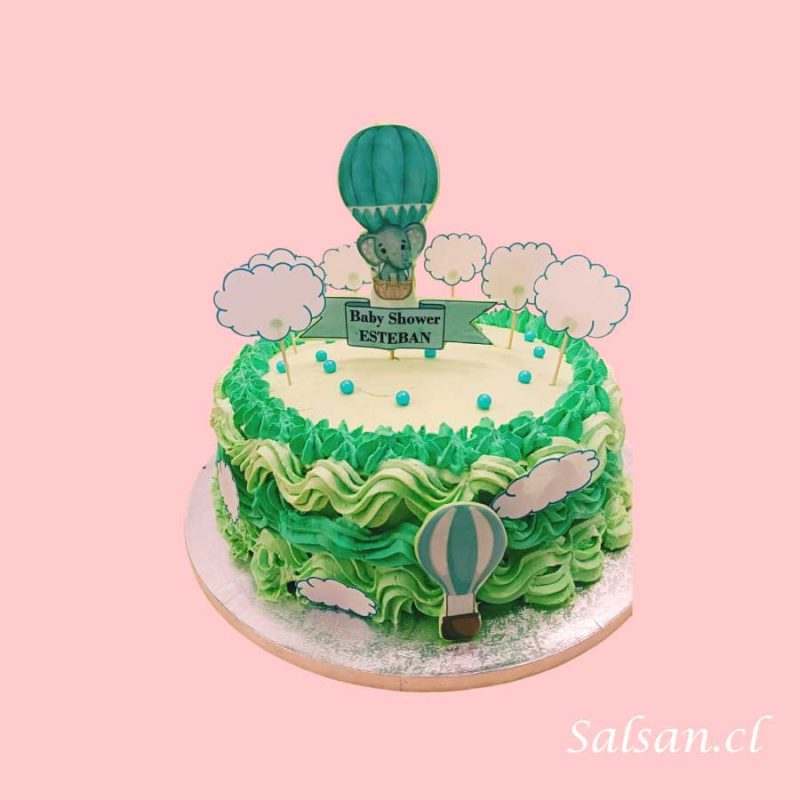 Torta baby shower elefante