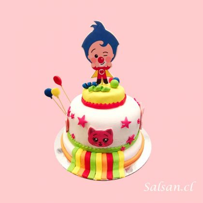 Torta cumpleaños payaso