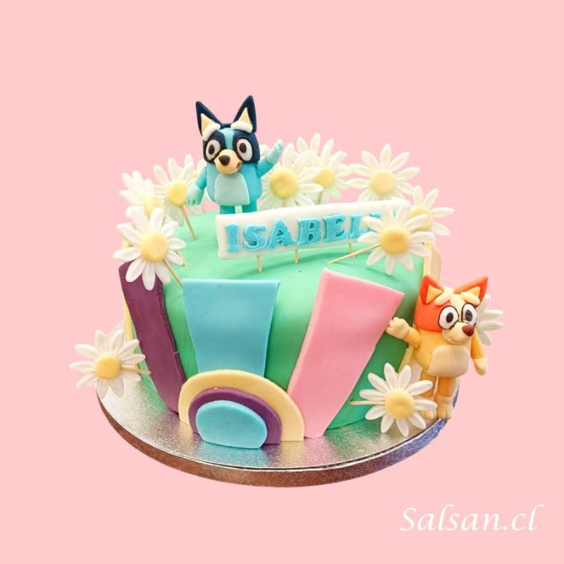 Torta cumpleaños Bluey