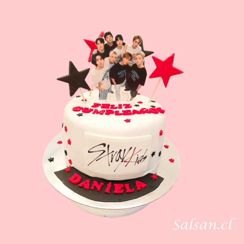 Torta de cumpleaños bts