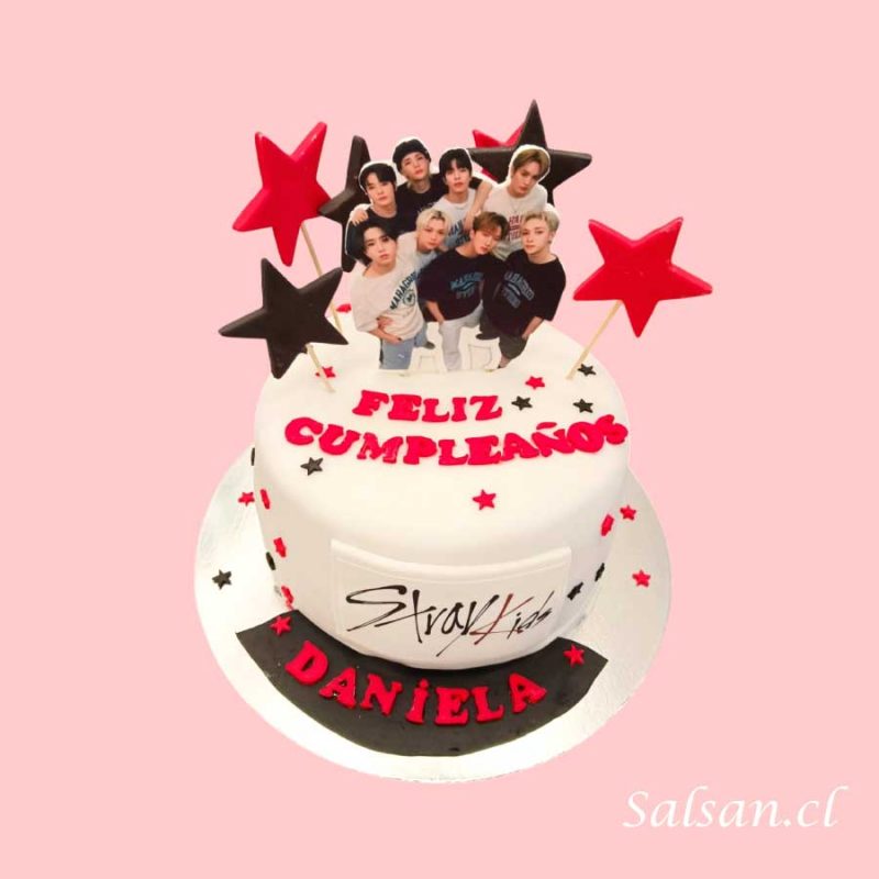 Torta de cumpleaños bts