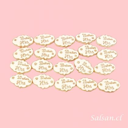 Producto galletas aniversario empresa hhs