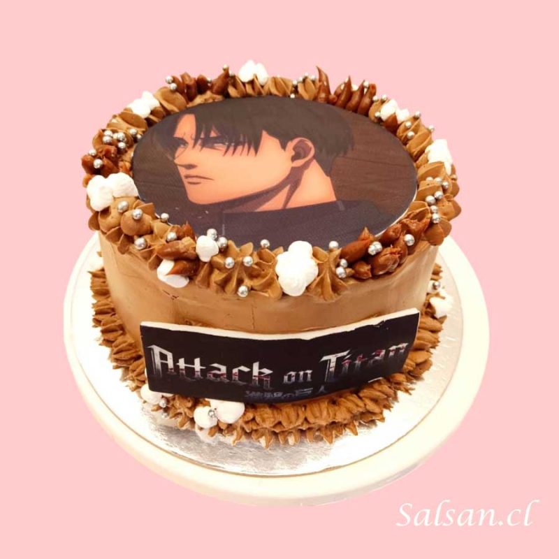 Producto torta de cumpleaños attack on titans2