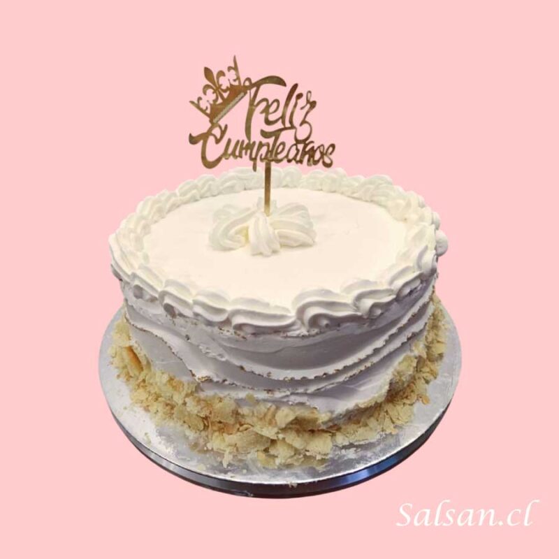 Torta de Cumpleaños de Mil Hojas Mixta - Imagen 2
