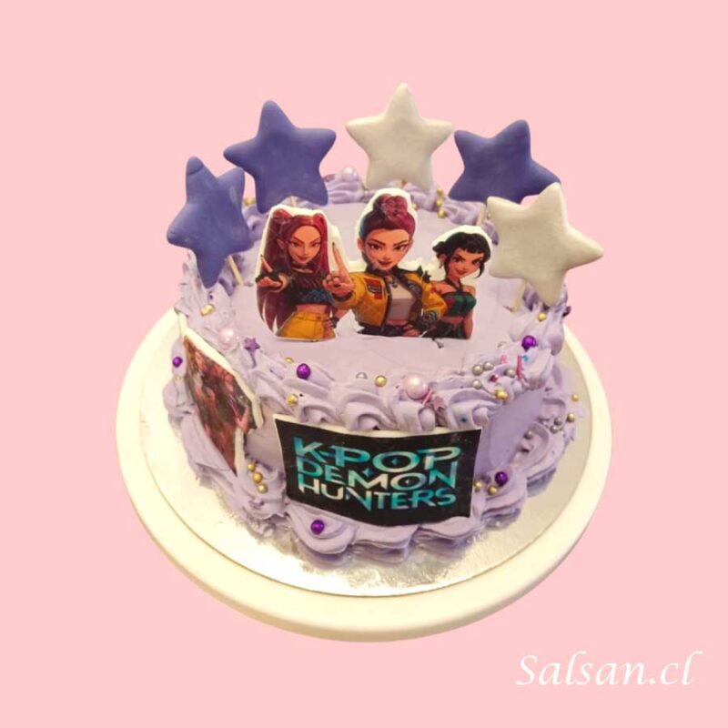 Torta Cumpleaños Kpop Demon Hunter - Imagen 2