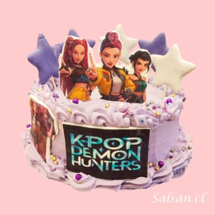 Torta Cumpleaños Kpop Demon Hunter