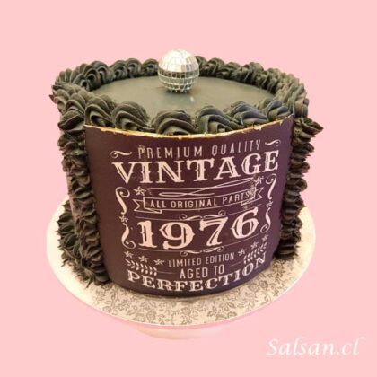 Torta Cumpleaños Vintage