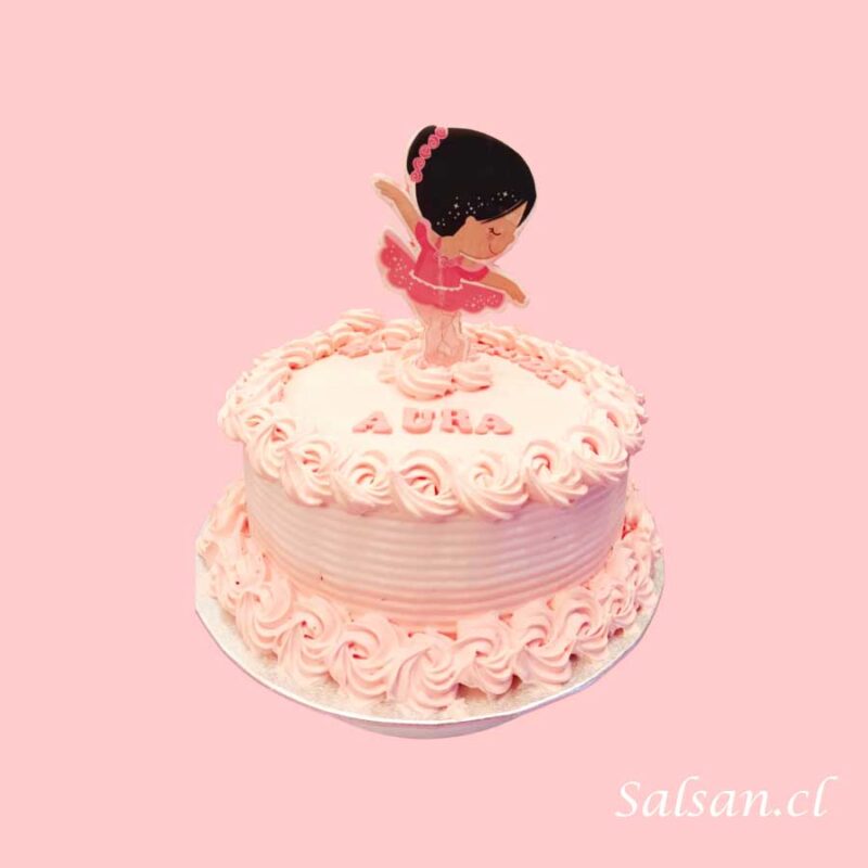 Torta Baby Shower Bailarina - Imagen 2
