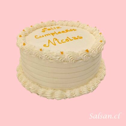 Torta Cumpleaños Crema