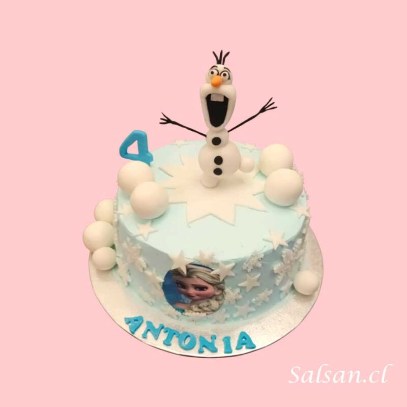 Torta de Cumpleaños Olaf Frozen - Imagen 2